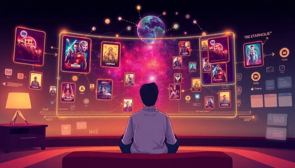 Продолжение сериалов и киновселенные: как это влияет на выбор фильма - иллюстрация