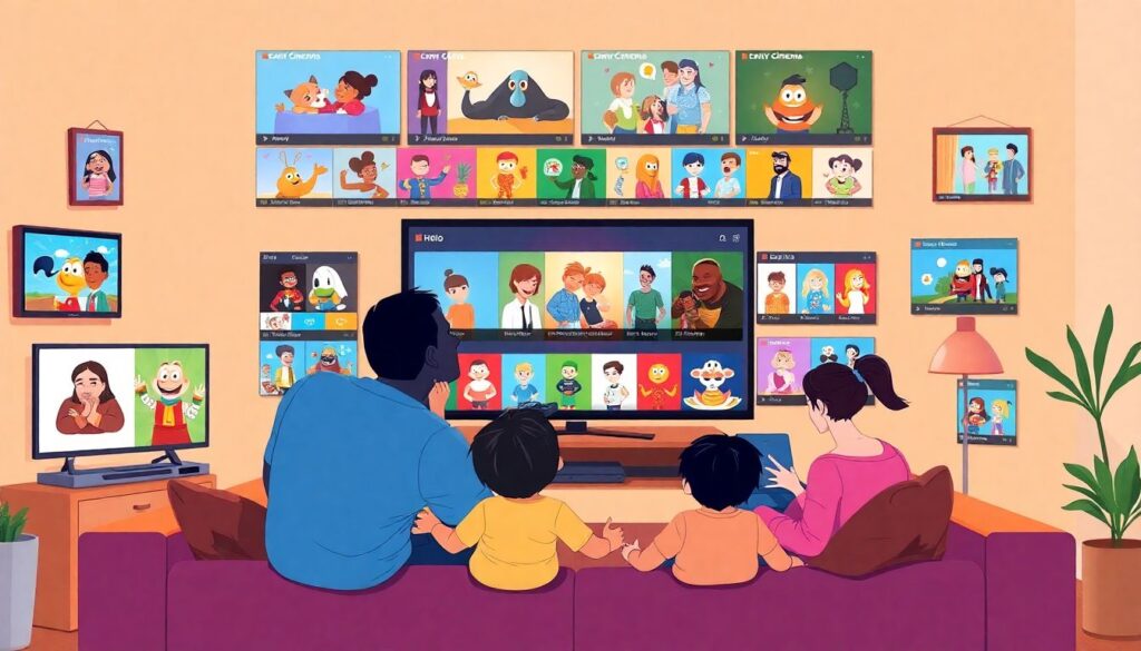 Мультфильмы для всей семьи: баланс юмора и света - иллюстрация