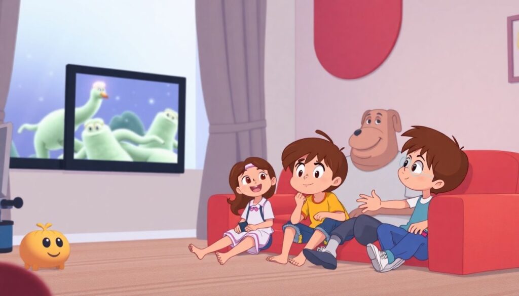 Мультфильмы для всей семьи: баланс юмора и света - иллюстрация