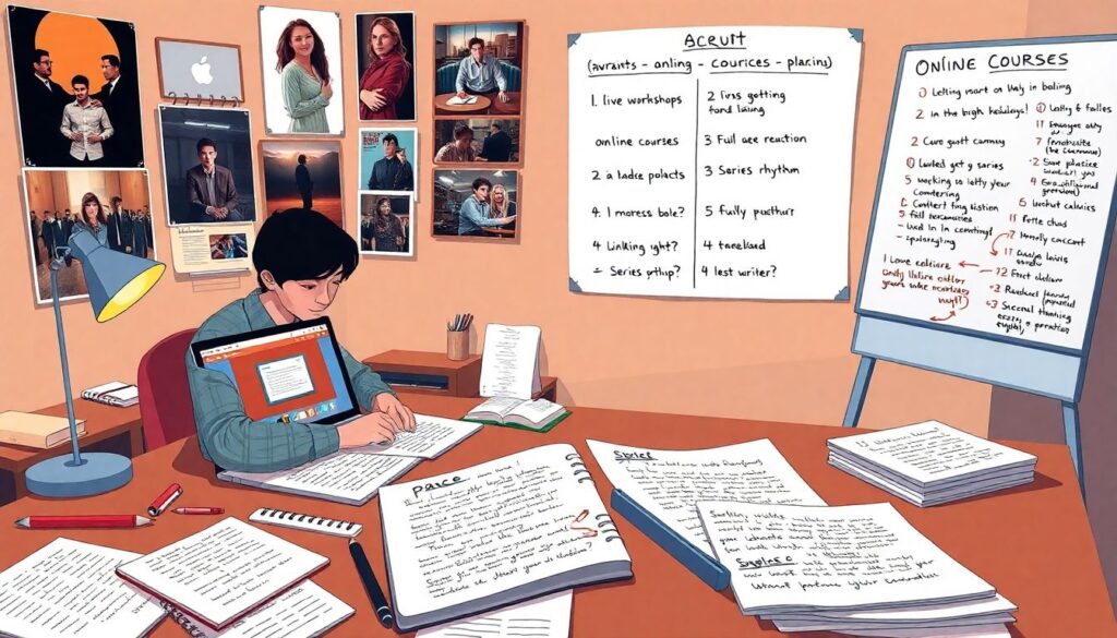 Драматургия серийных проектов: настройка сюжета на сериальный темп - иллюстрация