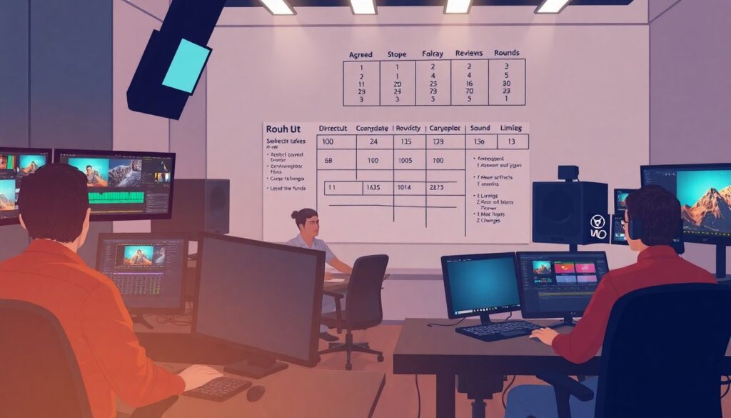 Путь от идеи к съемкам: этапы производства фильма - иллюстрация