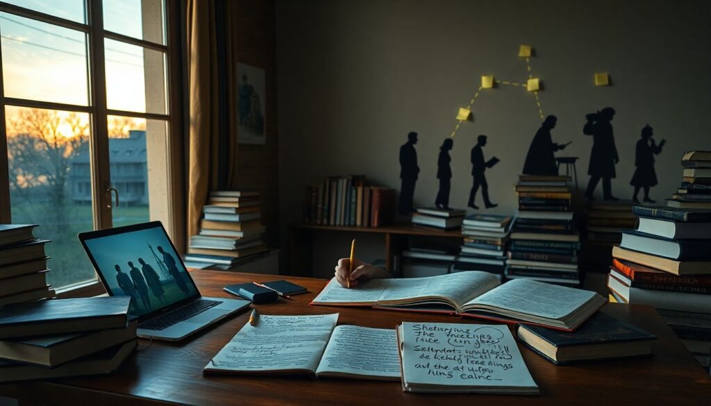 Герой как зеркало общества: персонажи и контекст - иллюстрация