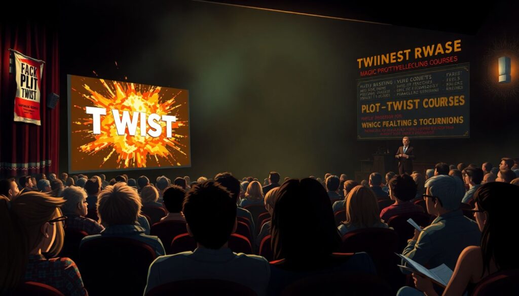 Метеориты сюжета: как неожиданные повороты держат зрителя - иллюстрация