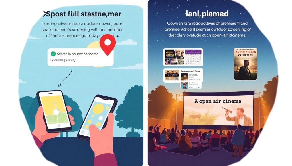 Киносеансы под открытым небом: советы зрителям - иллюстрация