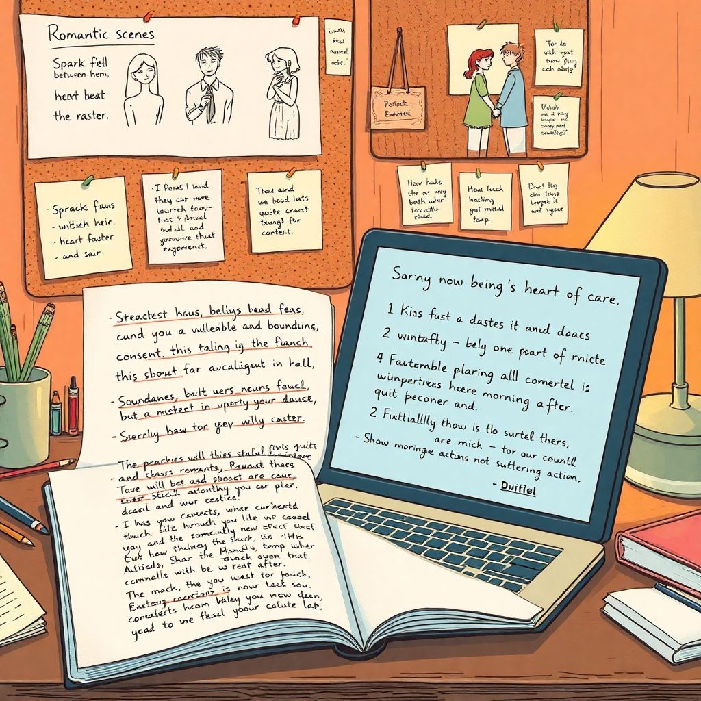 Реалистичная романтика: как создать сцены любви без клише в современной прозе