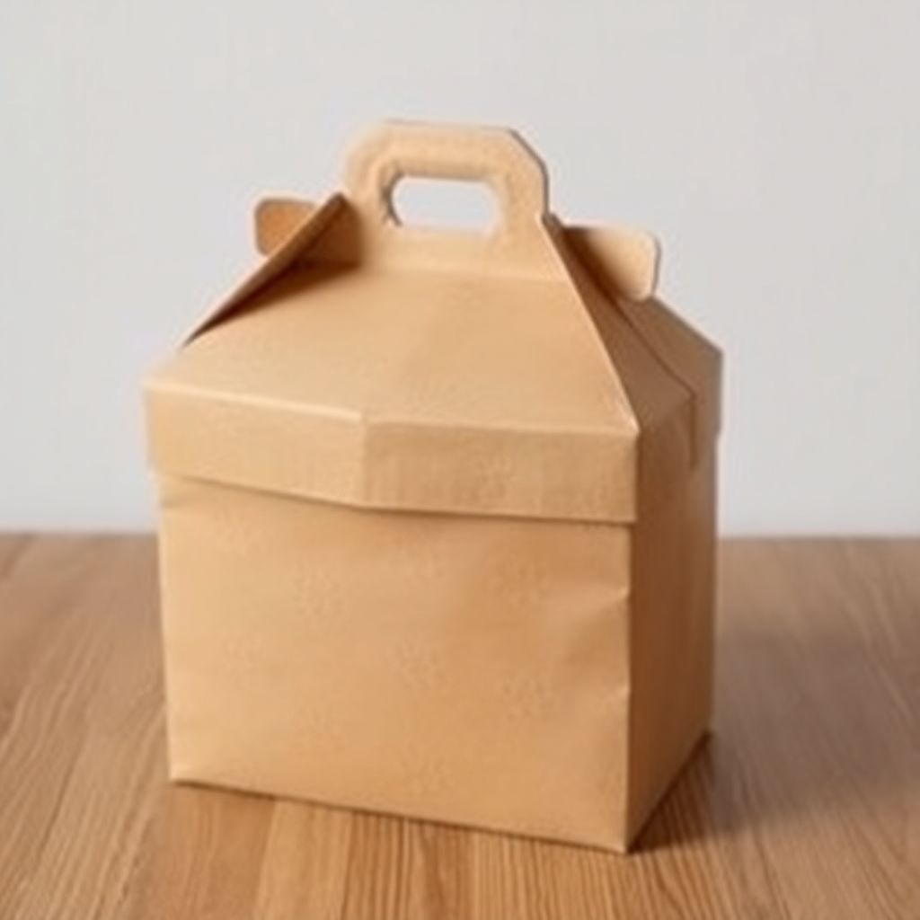 Самосборные коробки с ручками для бизнеса и упаковки товара выгодно