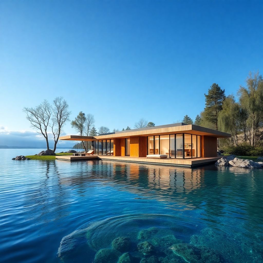 Понтон плавучий как основа для современных водных сооружений